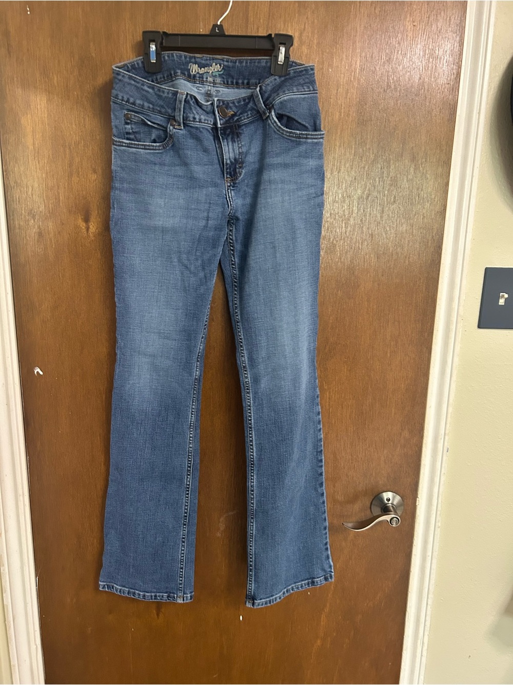 Wrangler Women's Blue Flared Jeans